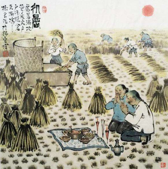 《观刈麦》— 白居易