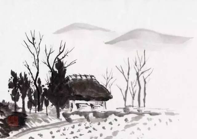 《渭川田家》—&nbsp;王维